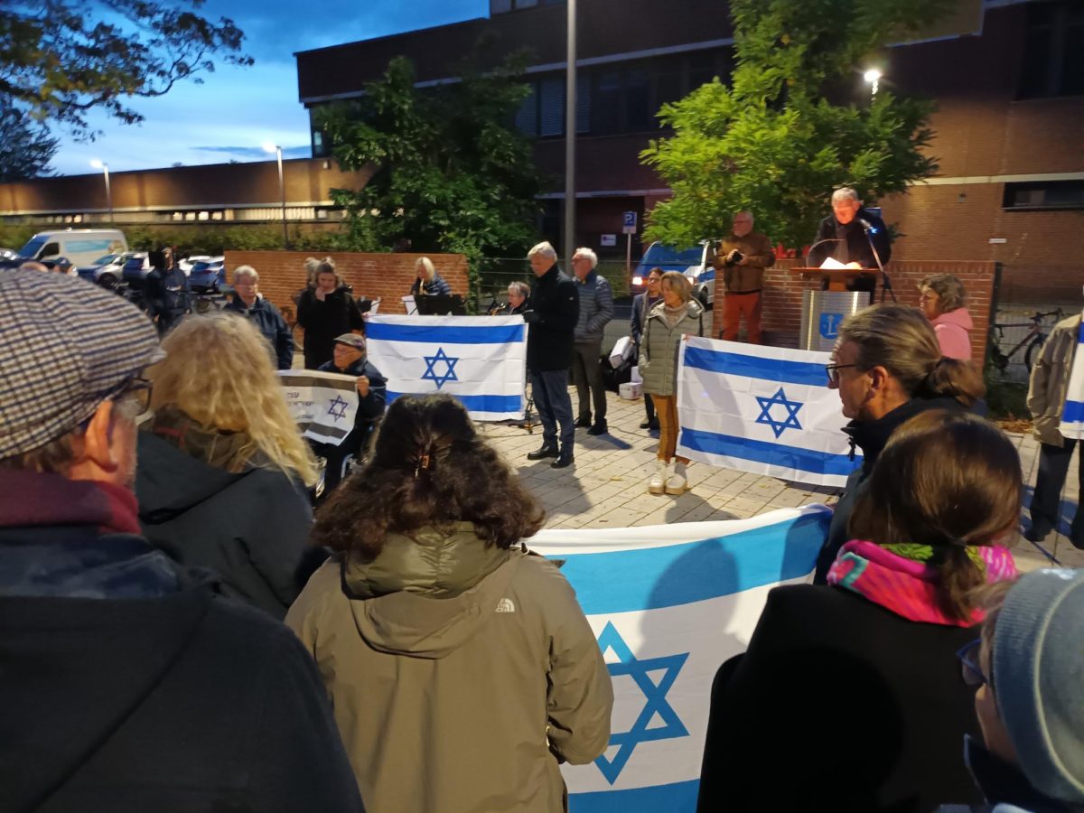 Solidaritätskundgebung für Israel in Leer