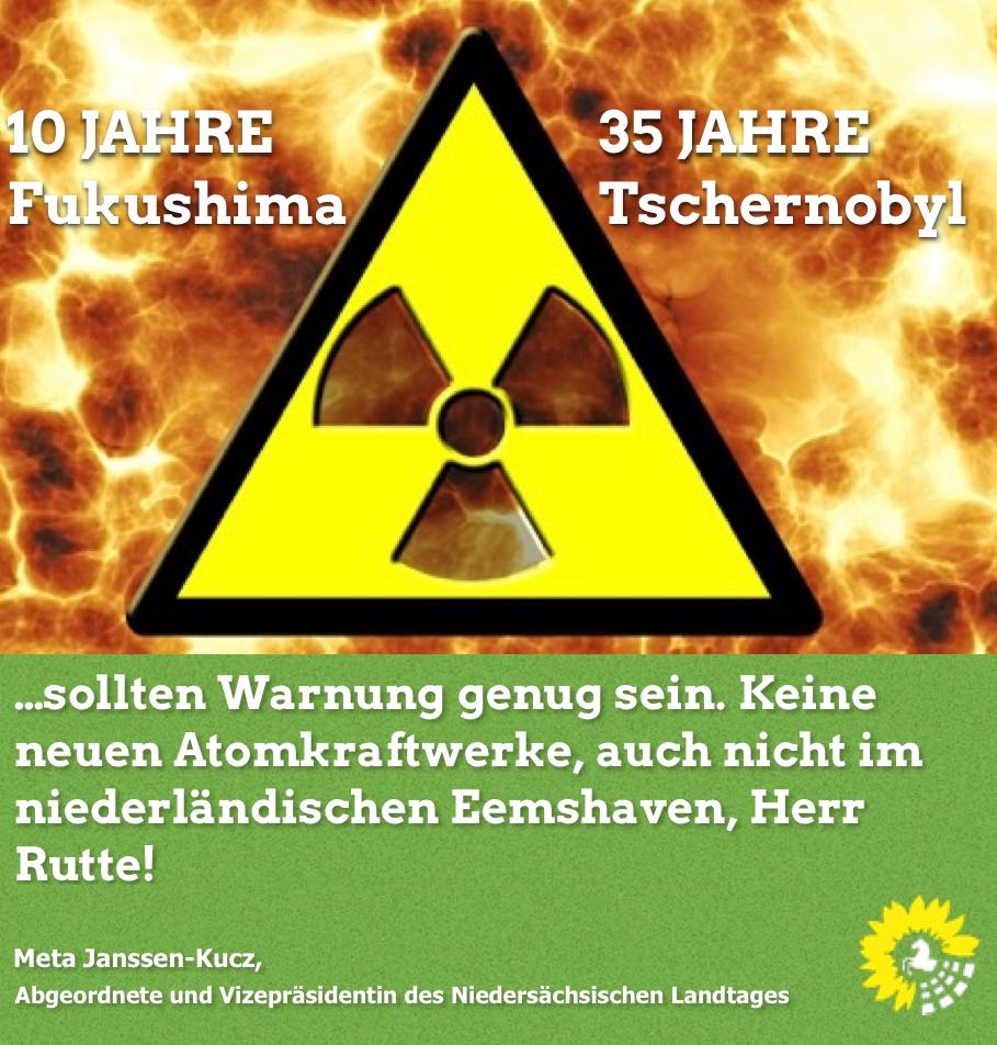 Neue Atomkraftwerke mit neuen Risiken nicht akzeptabel ﻿