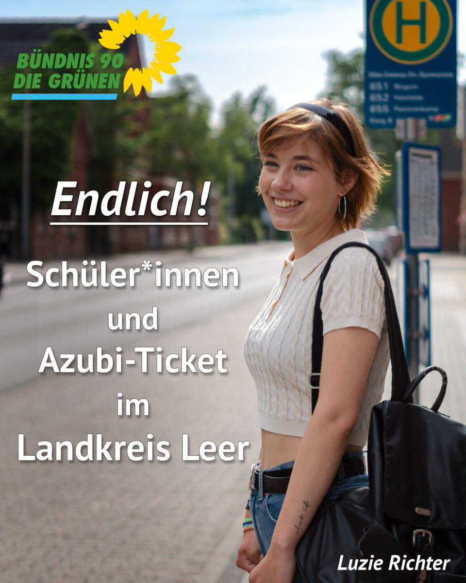 Endlich: Schüler*innen- und Azubi-Ticket im Landkreis Leer