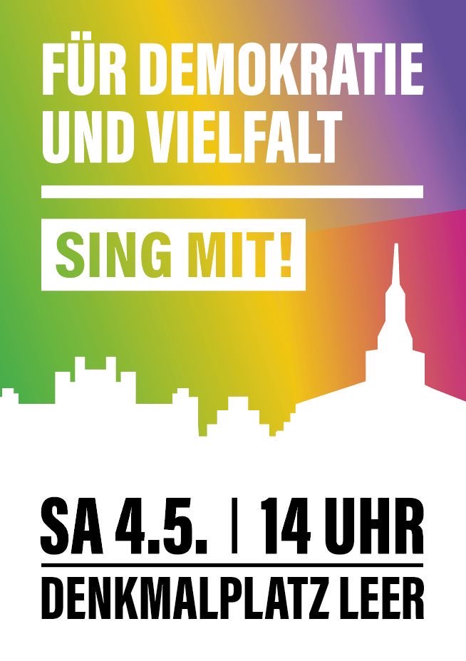 Für Demokratie und Vielfalt: Sing mit!